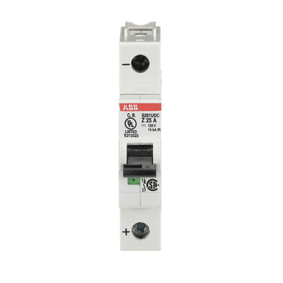 ABB Stotz S&J Sicherungsautomat 14 kA, 25 A, 1P S201UDC-Z25