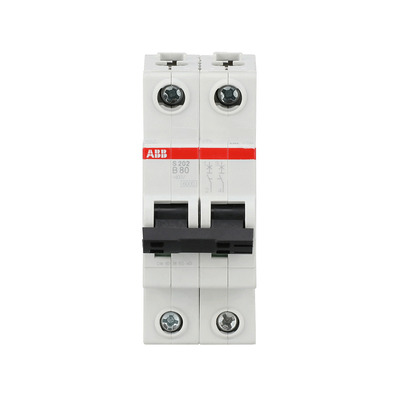 ABB Stotz S&J Sicherungsautomat 6kA, 80A, 2P S202-B80