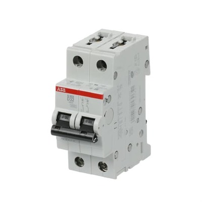ABB Stotz S&J Sicherungsautomat 6 kA, 32 A, 2P S202-D32