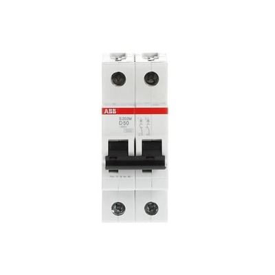ABB Stotz S&J Sicherungsautomat 10 kA, 50 A, 2P S202M-D50
