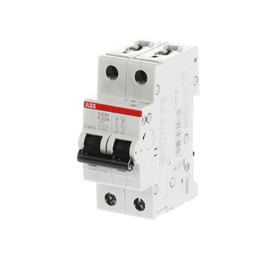 ABB Stotz S&J Sicherungsautomat 10 kA, 32 A, 2P S202M-K32