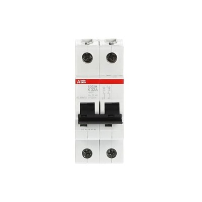 ABB Stotz S&J Sicherungsautomat 10 kA, 32 A, 2P S202M-K32