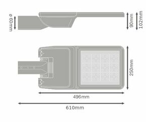 Ledvance LED-Mastleuchte 730 SLFLEX#4099854792632