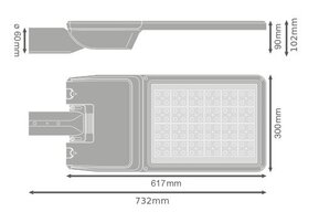 Ledvance LED-Mastleuchte 730 SLFLEX#4099854792670