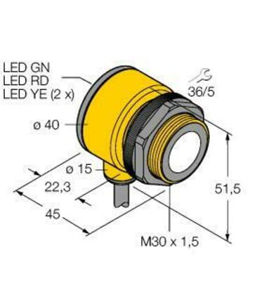 Turck Ultraschallsensor T30UHNA W/30