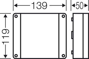 Hensel Kabelabzweigdose 1,5-2,5qmm 3ph. 4qmm DP 9222