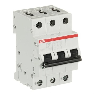 ABB Stotz S&J Sicherungsautomat 10 kA, 25 A, 3P S203M-C25UC