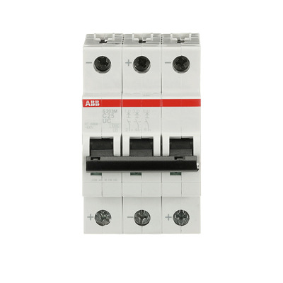 ABB Stotz S&J Sicherungsautomat 10 kA, 25 A, 3P S203M-C25UC
