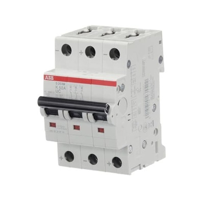 ABB Stotz S&J Sicherungsautomat 10 kA, 50 A, 3P S203M-K50UC