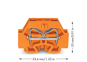 WAGO GmbH & Co. KG 2-Leiter-Klemme m. Befestigungsflan. 262-306