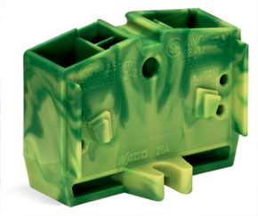 WAGO GmbH & Co. KG 4-L-Endklemme 2x0,08-2,5qmm gn-ge 264-337