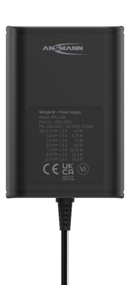 Ansmann universal-Netzteil 3-12VDC,1.8m Kabel APS 1500#1201-0024