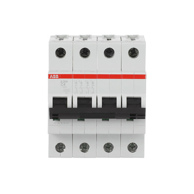 ABB Stotz S&J Sicherungsautomat 6 kA, 4 A, 4P S204-C4