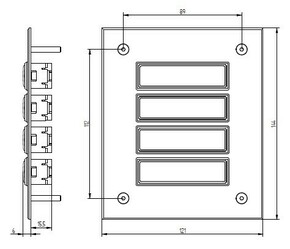 Grothe Etagenplatte ETA 804 EV1