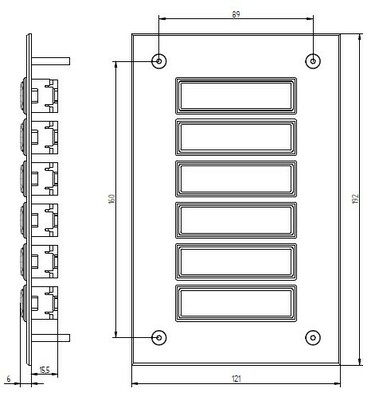 Grothe Etagenplatte ETA 806 EV1