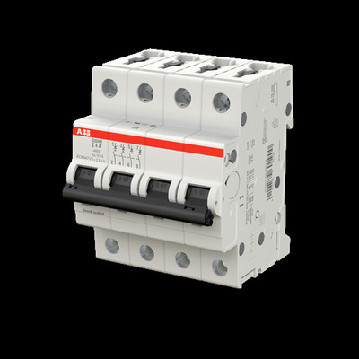 ABB Stotz S&J Sicherungsautomat 10 kA, 4 A, 4P S204M-Z4