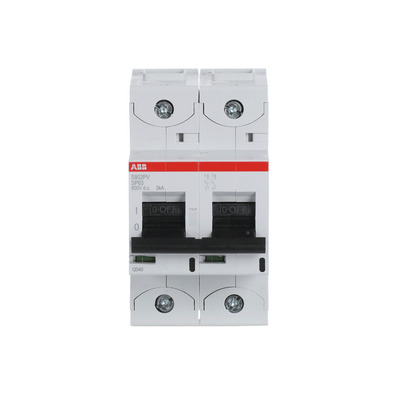 ABB Stotz S&J Strangsicherung 63A, 2-polig S802PV-SP63