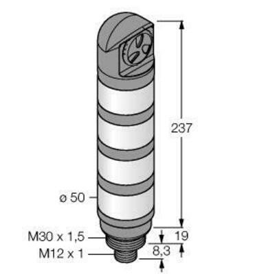 Turck Signalsäule TL50RYGBALSQ