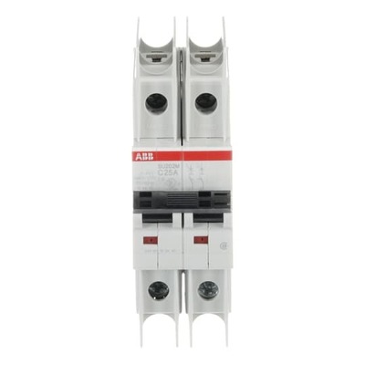 ABB Stotz S&J Sicherungsautomat 10kA, 25A, 2P SU202M-C25