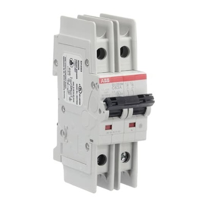 ABB Stotz S&J Sicherungsautomat 10kA, 63A, 2P SU202M-C63