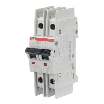 ABB Stotz S&J Sicherungsautomat 10kA, 8A, 2P SU202M-C8