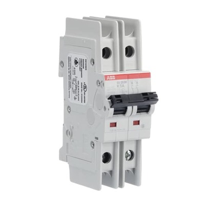 ABB Stotz S&J Sicherungsautomat 10kA, 5A, 2P SU202M-K5