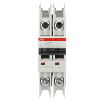 ABB Stotz S&J Sicherungsautomat 10kA, 13A, 2P, RTT SU202MR-K13