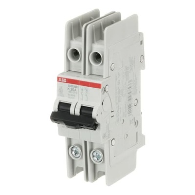 ABB Stotz S&J Sicherungsautomat 10kA, 30A, 2P, RTT SU202MR-K30