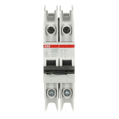 ABB Stotz S&J Sicherungsautomat 10kA, 30A, 2P, RTT SU202MR-K30