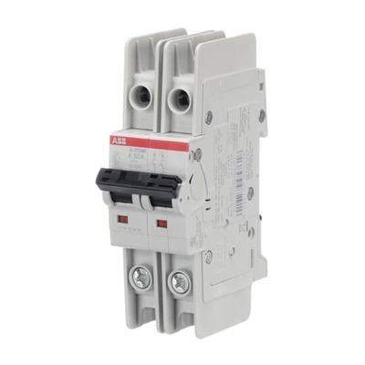 ABB Stotz S&J Sicherungsautomat 10kA, 50A, 2P, RTT SU202MR-K50