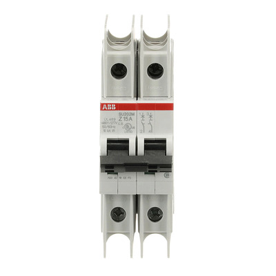 ABB Stotz S&J Sicherungsautomat 10kA, 15A, 2P SU202M-Z15