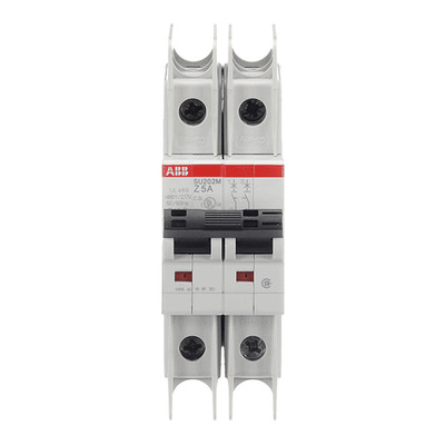 ABB Stotz S&J Sicherungsautomat 10kA, 5A, 2P SU202M-Z5
