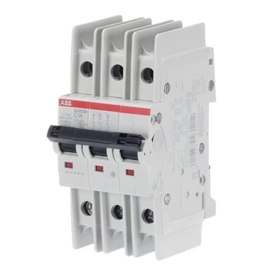 ABB Stotz S&J Sicherungsautomat 10kA, 1A, 3P SU203M-C1