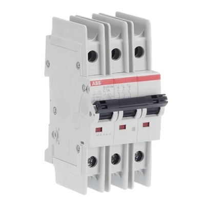 ABB Stotz S&J Sicherungsautomat 10kA, 1A, 3P SU203M-C1