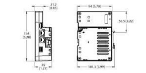 Turck Single Core IOT Gateway TX HMI / PLC Serie TX700S-P3WV01