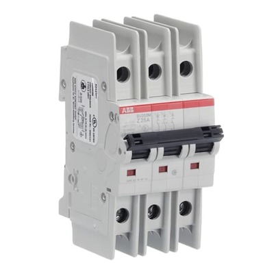 ABB Stotz S&J Sicherungsautomat 10kA, 25A, 3P SU203M-Z25