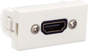 E+P Elektrik Anschlussblende HDMI 2.0 f.WDA2Lose WDH20Lose weiß