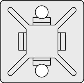 HellermannTyton Befestigungssockel MB3-N66-NA-C1