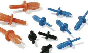 HellermannTyton Spreizniet 3.8-4.2mm PA6 blau HTWD-R4