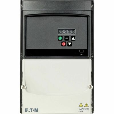 Eaton Frequenzumrichter 1phasig 230V 15.3A 4kW AC DC1-12015FB-A66OE1