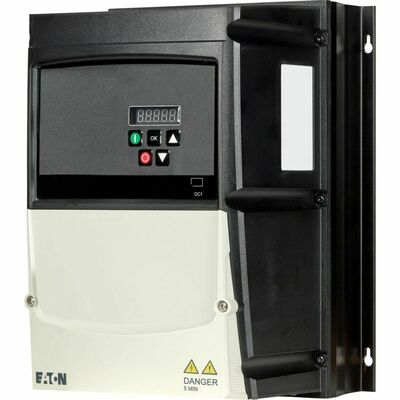 Eaton Frequenzumrichter 1phasig 230V 15.3A 4kW AC DC1-12015FB-A66OE1