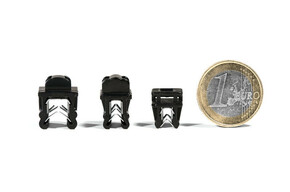 HellermannTyton Befestigungsbinder Edgeclip T50ROSEC4A-MC5-BK-D1