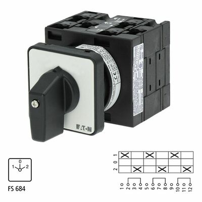Eaton Ein-Aus-Schalter 3pol. T3-3-8212/E