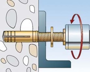 Fischer Deutschl. Messingdübel MS 12x37