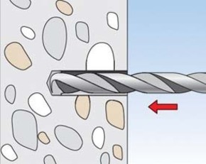 Fischer Deutschl. Messingdübel MS 12x37