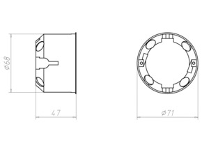 Kaiser Gerätedose 9068-79