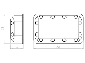 Kaiser Abzweigkasten 240x140mm 9192-91