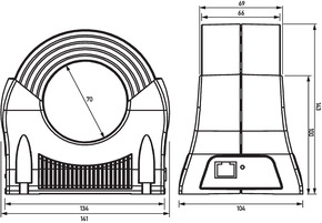 Doepke Differenzstrommonitor DCTRB-XHz070-PoE