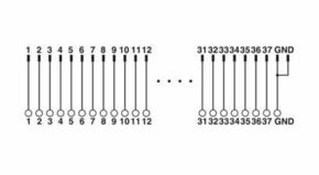 Phoenix Contact Übergabemodul VIP-2/PT/D37SUB/M
