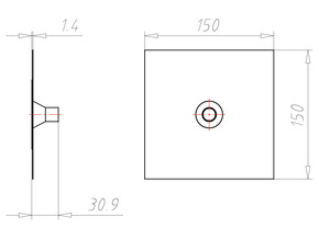 Kaiser Rohrmanschette D=15-22mm 9059-48
